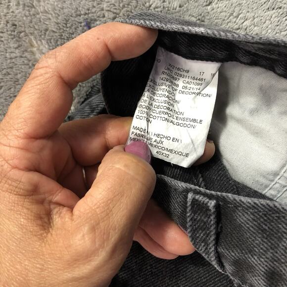 Genuine Dickies Men's Duck Utility Jeans 38 X 30 Black Dark Wash Straight - Picture 9 of 11